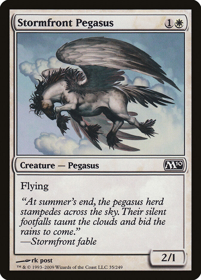 Stormfront Pegasus 35 - Magic 2010 MTG card