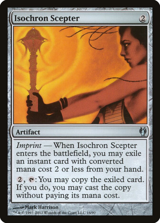 Isochron Scepter 16 - Duel Decks: Izzet vs. Golgari MTG card