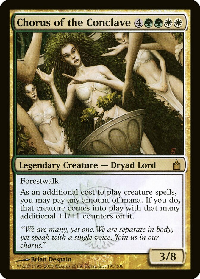 Chorus of the Conclave 195 - Ravnica: City of Guilds MTG card