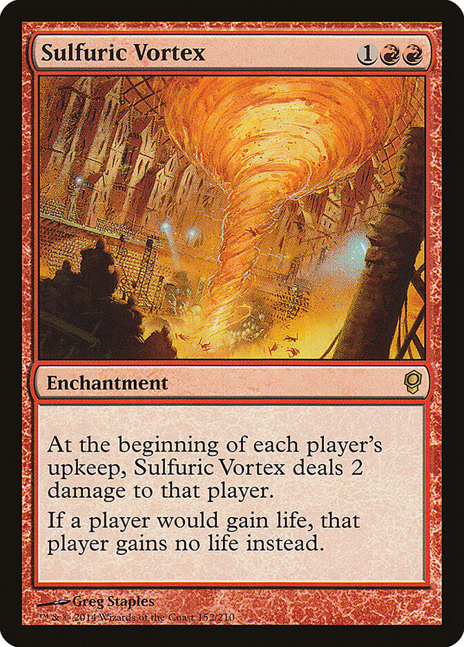 Sulfuric Vortex 152 - Conspiracy MTG card