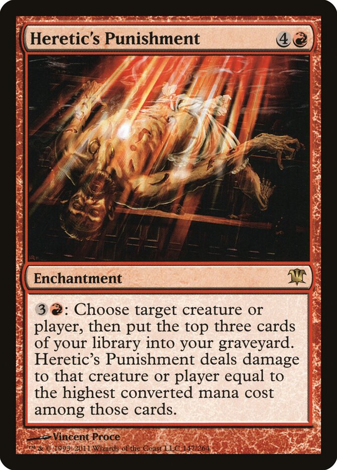 Heretic's Punishment 147 - Innistrad MTG card