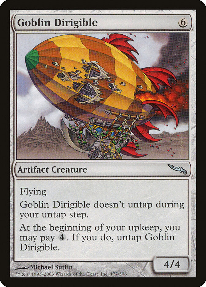 Goblin Dirigible 177 - Mirrodin MTG card