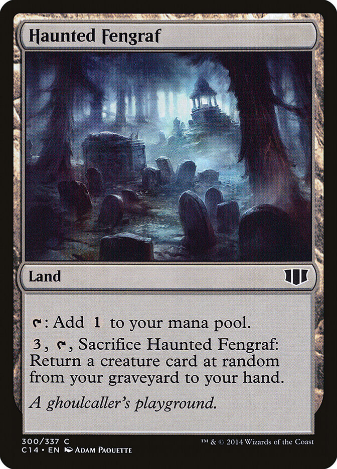 Haunted Fengraf 300 - Commander 2014 MTG card
