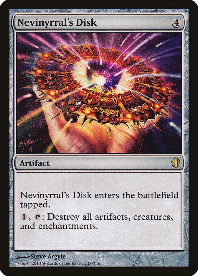 Nevinyrral's Disk 248 - Commander 2013 MTG card