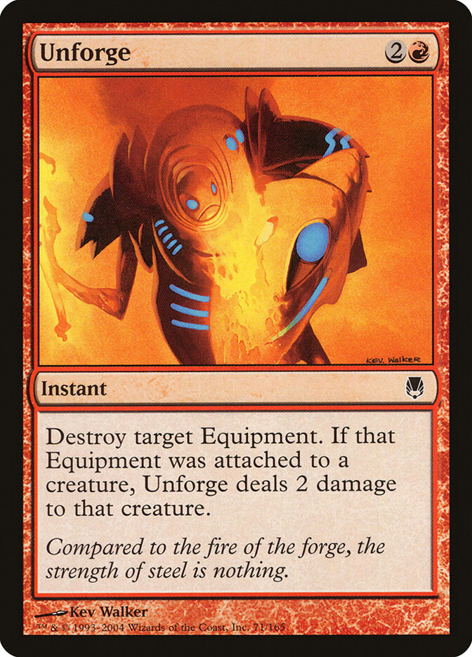 Unforge 71 - Darksteel MTG card