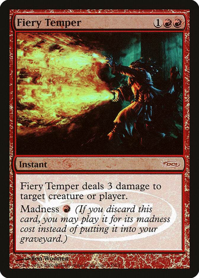 Fiery Temper 3 - DCI Promos MTG card