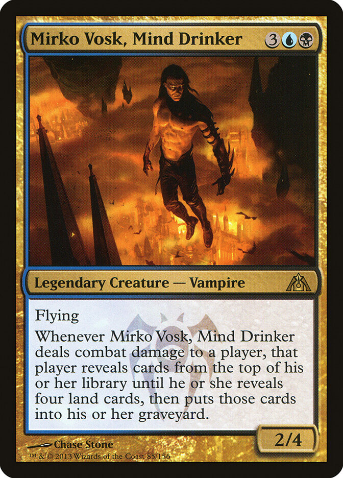 Mirko Vosk, Mind Drinker 85 - Dragon's Maze MTG card
