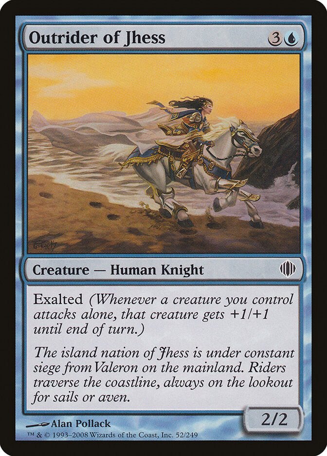 Outrider of Jhess 52 - Shards of Alara MTG card