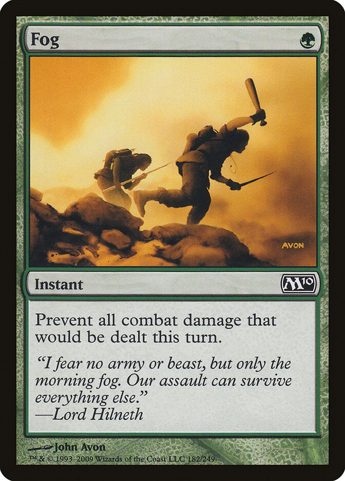 Fog 182 - Magic 2010 MTG card