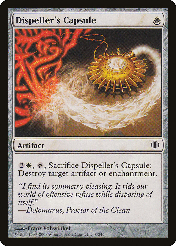 Dispeller's Capsule 8 - Shards of Alara MTG card