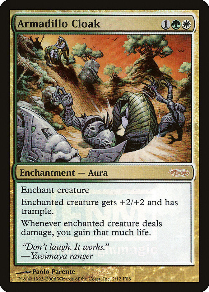 Armadillo Cloak 2 - Friday Night Magic 2006 MTG card