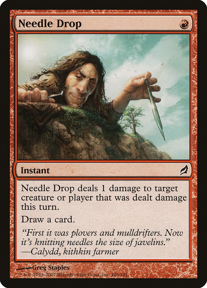 Needle Drop 186 - Lorwyn MTG card