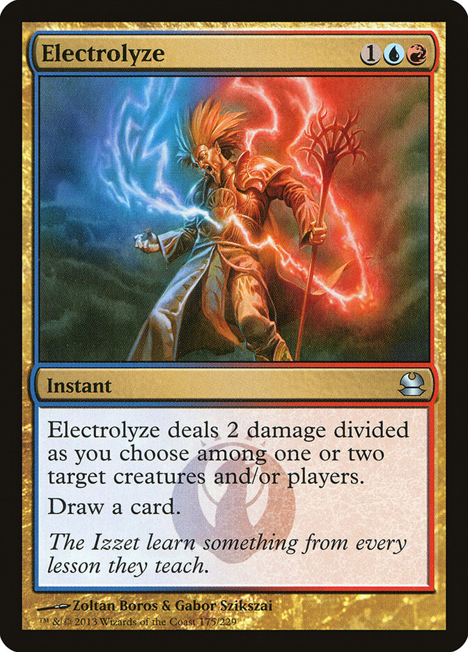 Electrolyze 175 - Modern Masters MTG card