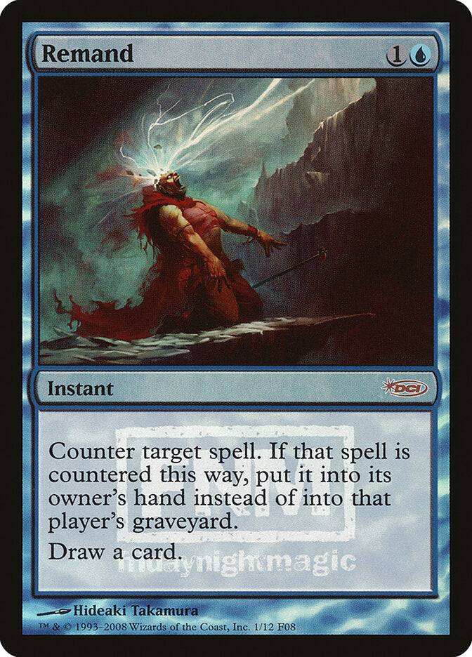 Remand 1 - Friday Night Magic 2008 MTG card