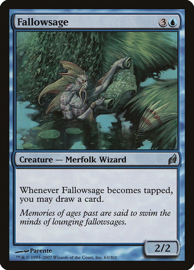 Fallowsage 63 - Lorwyn MTG card