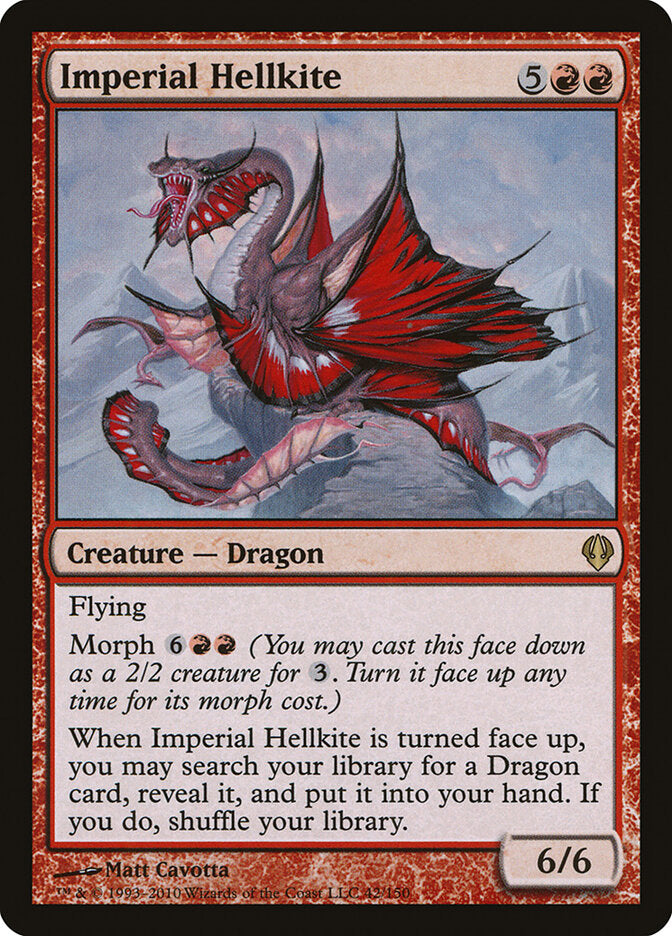 Imperial Hellkite 42 - Archenemy MTG card