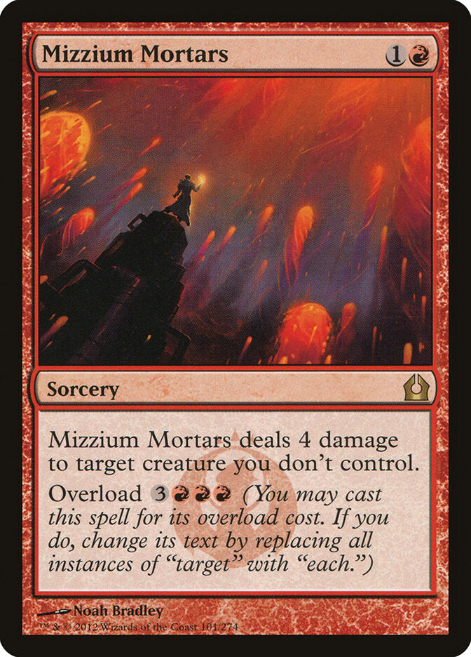 Mizzium Mortars 101 - Return to Ravnica MTG card
