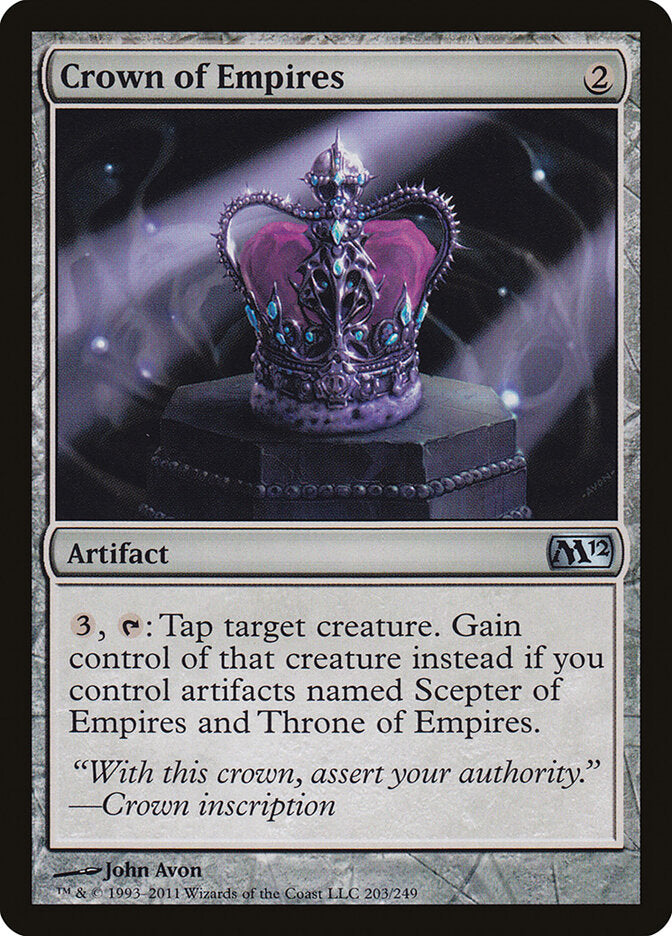 Crown of Empires 203 - Magic 2012 MTG card