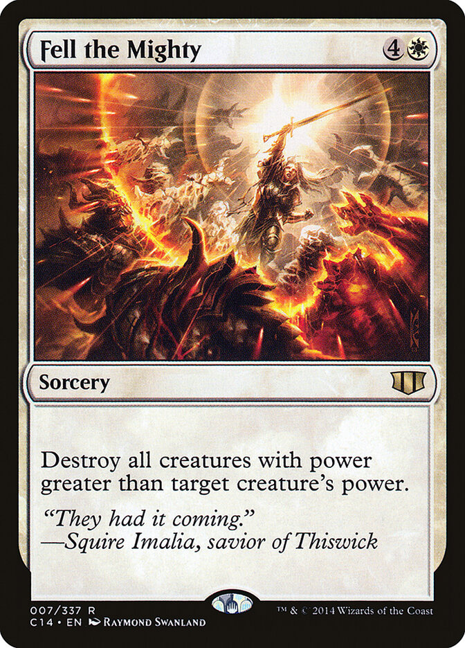 Fell the Mighty 7 - Commander 2014 MTG card