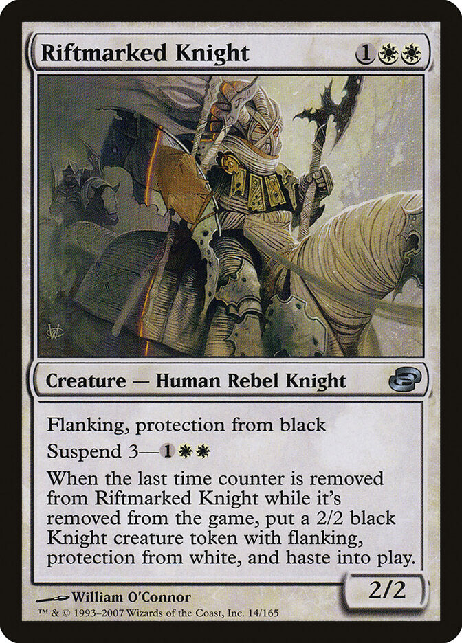 Riftmarked Knight 14 - Planar Chaos MTG card
