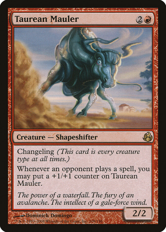 Taurean Mauler 109 - Morningtide MTG card