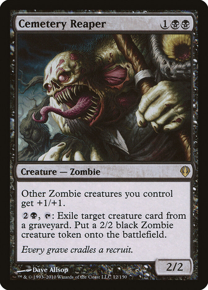Cemetery Reaper 12 - Archenemy MTG card