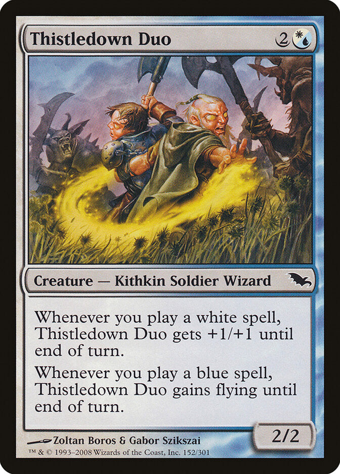 Thistledown Duo 152 - Shadowmoor MTG card