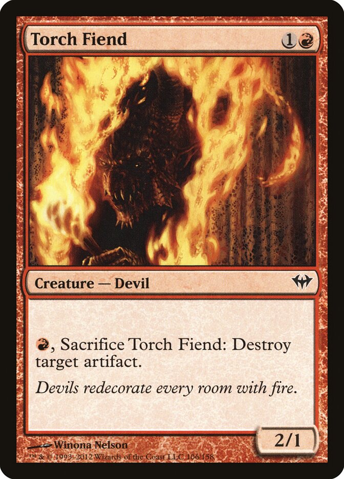 Torch Fiend 106 - Dark Ascension MTG card