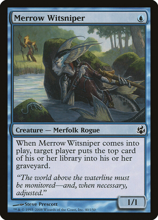 Merrow Witsniper 40 - Morningtide MTG card