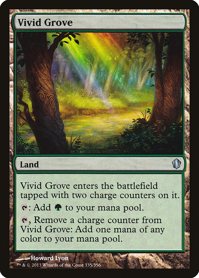 Vivid Grove 335 - Commander 2013 MTG card