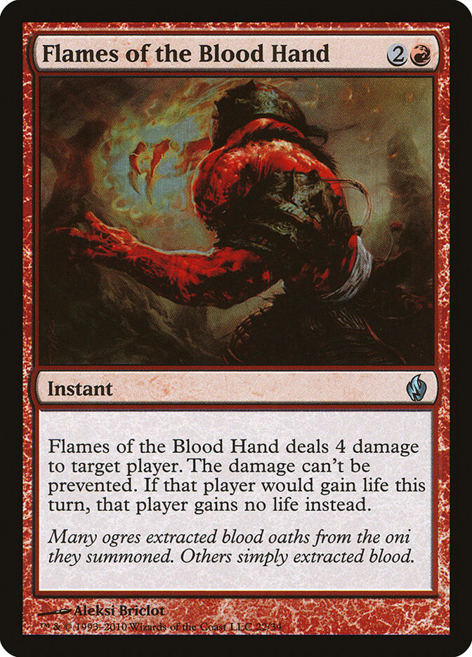 Flames of the Blood Hand 22 - Premium Deck Series: Fire and Lightning MTG card
