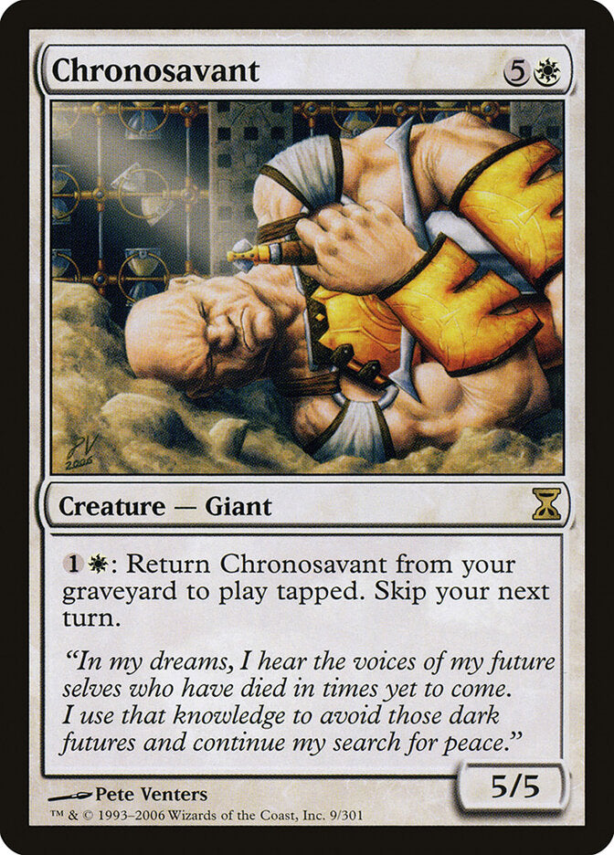 Chronosavant 9 - Time Spiral MTG card