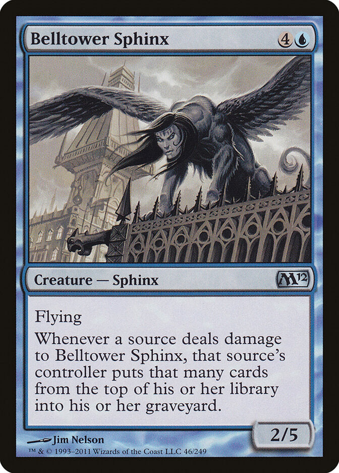 Belltower Sphinx 46 - Magic 2012 MTG card