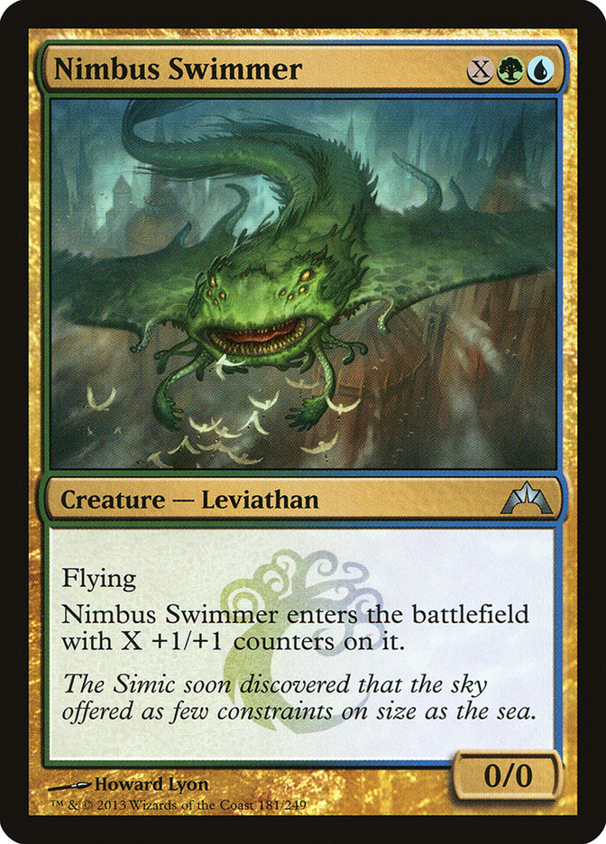 Nimbus Swimmer 181 - Gatecrash MTG card