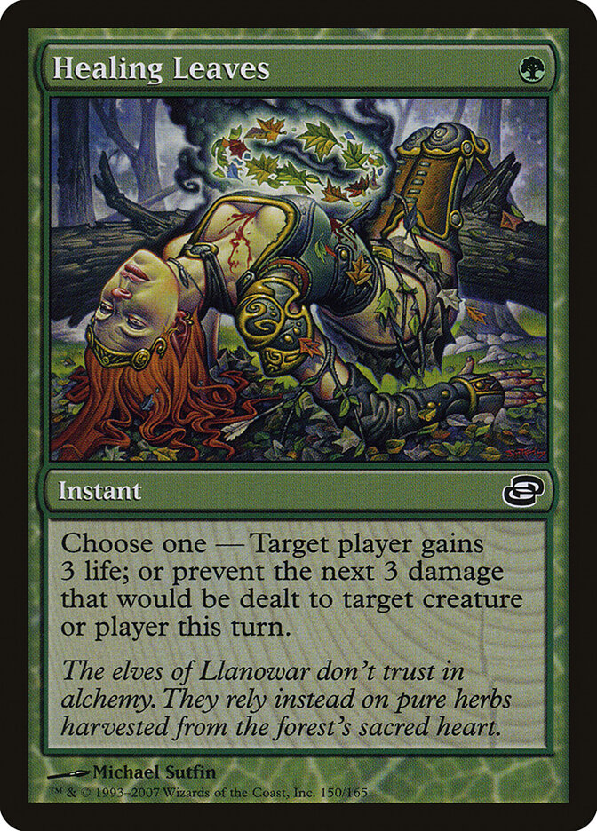 Healing Leaves 150 - Planar Chaos MTG card