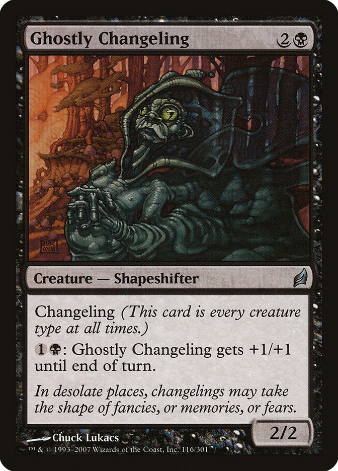 Ghostly Changeling 116 - Lorwyn MTG card