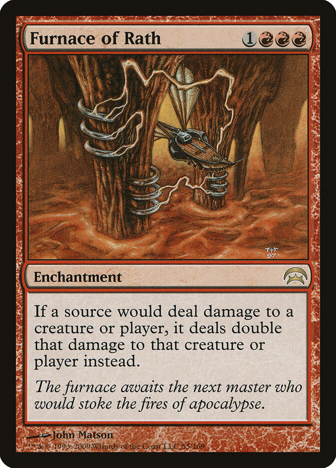 Furnace of Rath 55 - Planechase MTG card