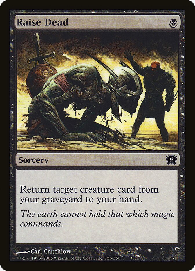 Raise Dead 156★ - Ninth Edition MTG card