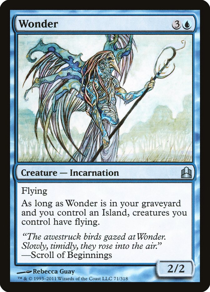 Wonder 71 - Commander 2011 MTG card