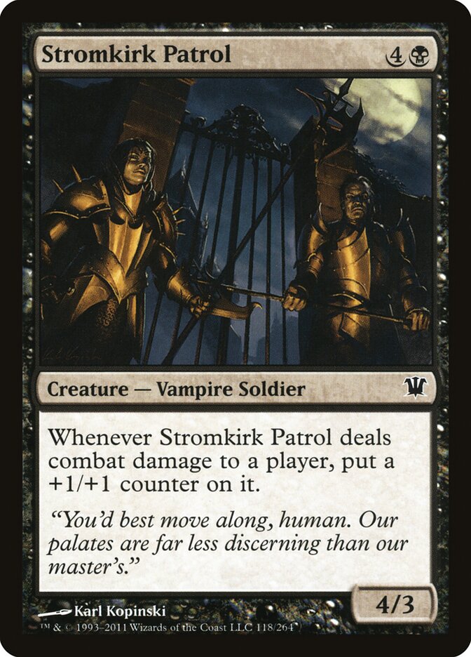 Stromkirk Patrol 118 - Innistrad MTG card