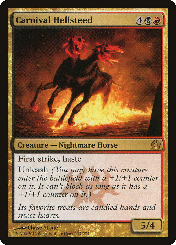 Carnival Hellsteed 147 - Return to Ravnica MTG card