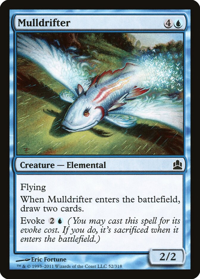 Mulldrifter 52 - Commander 2011 MTG card
