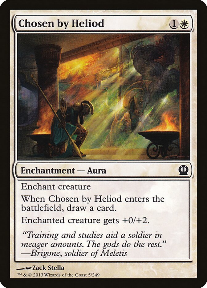 Chosen by Heliod 5 - Theros MTG card