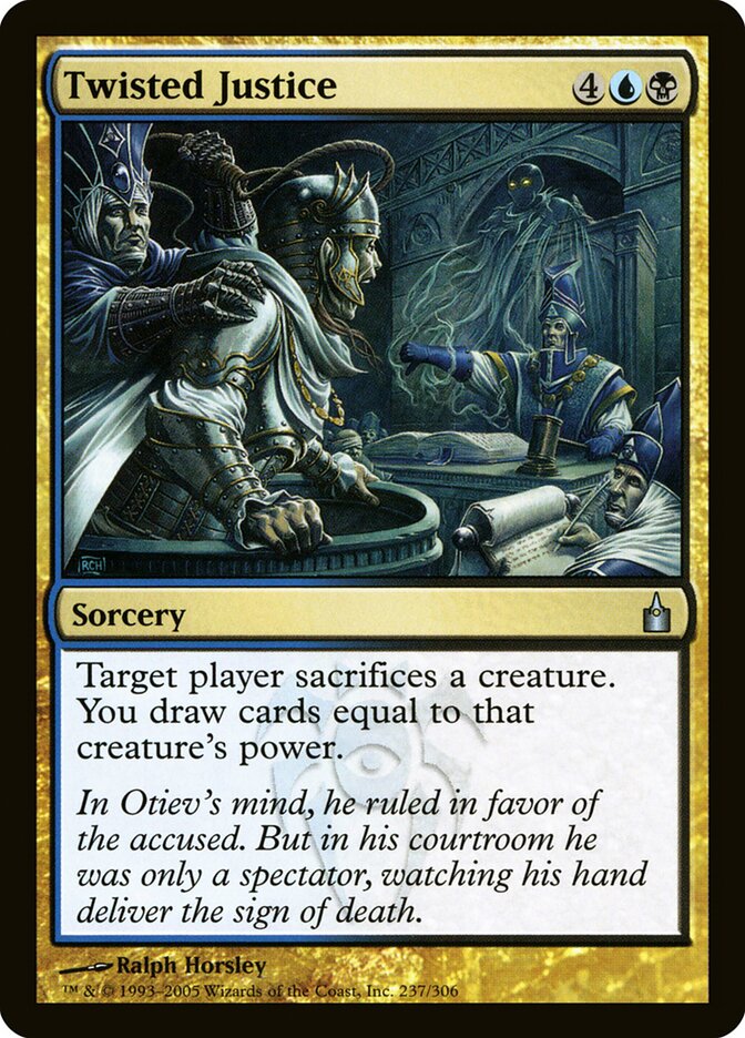 Twisted Justice 237 - Ravnica: City of Guilds MTG card