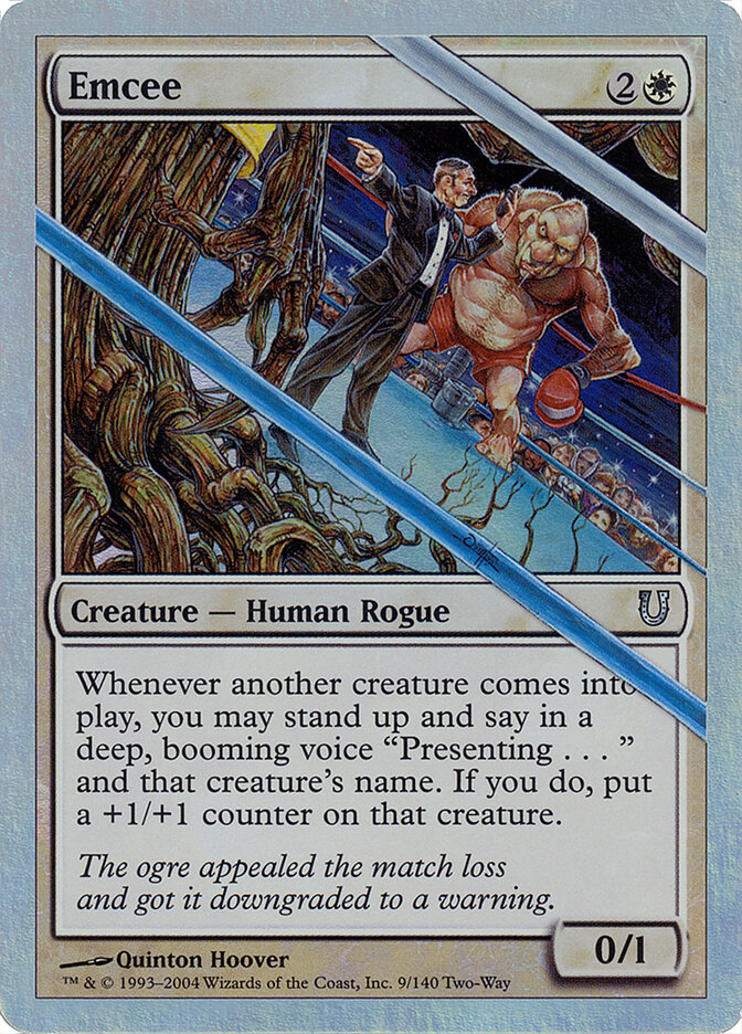 Emcee 9★ - Unhinged MTG card