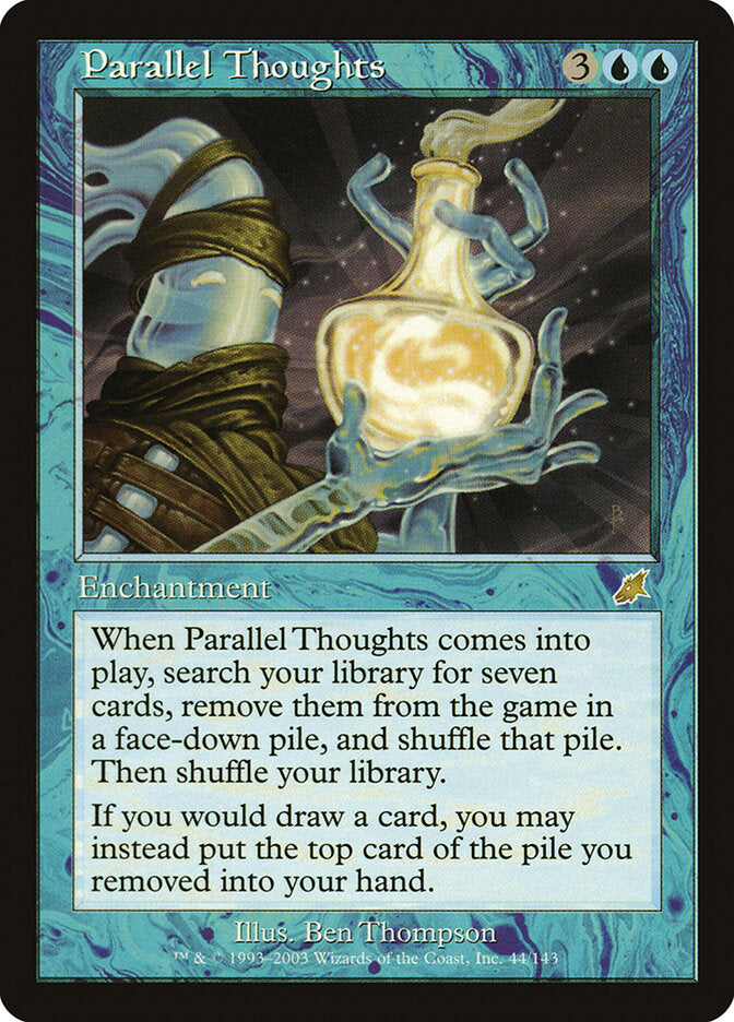 Parallel Thoughts 44 - Scourge MTG card