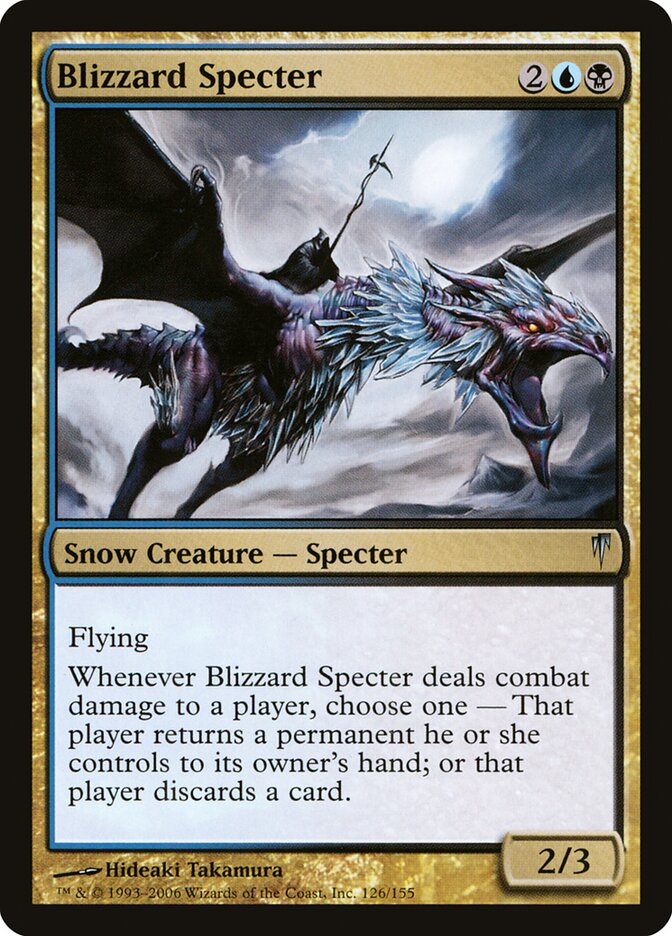 Blizzard Specter 126 - Coldsnap MTG card