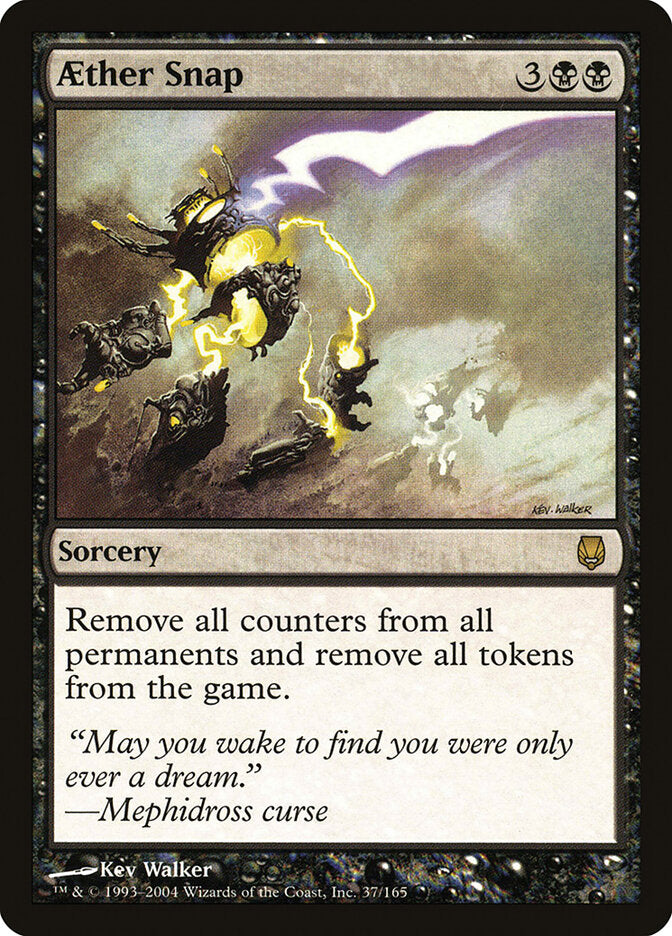 Aether Snap 37 - Darksteel MTG card