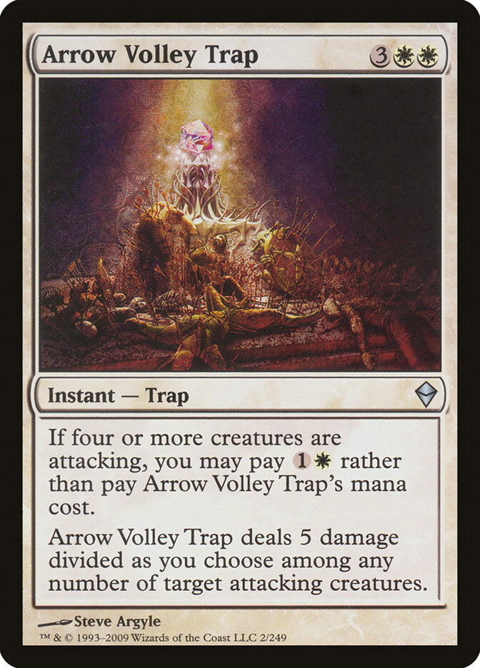 Arrow Volley Trap 2 - Zendikar MTG card