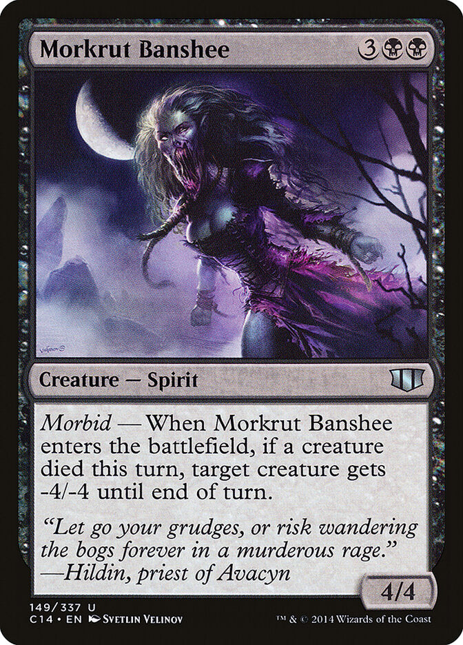 Morkrut Banshee 149 - Commander 2014 MTG card